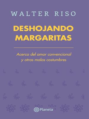 cover image of Deshojando margaritas